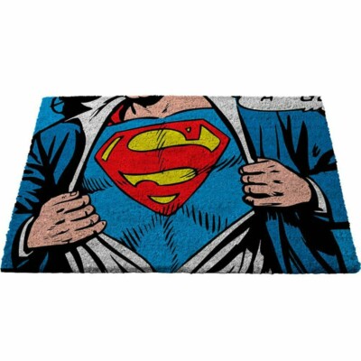 Capacho Superman Colorido 75x45cm