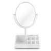 Espelho De Mesa Com Divisória Jacki Design Branco
