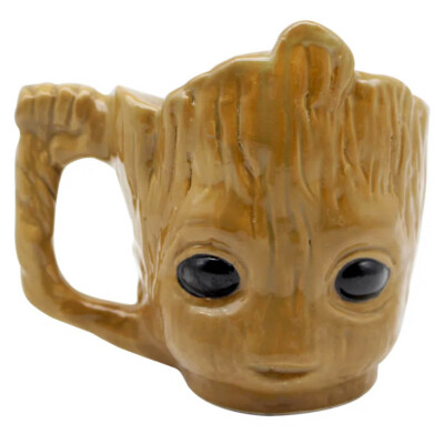 Caneca 3d Baby Groot Face